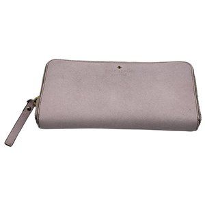 Kate Spade New York Staci Zipper Wallet Pockets Card Holders Lavender